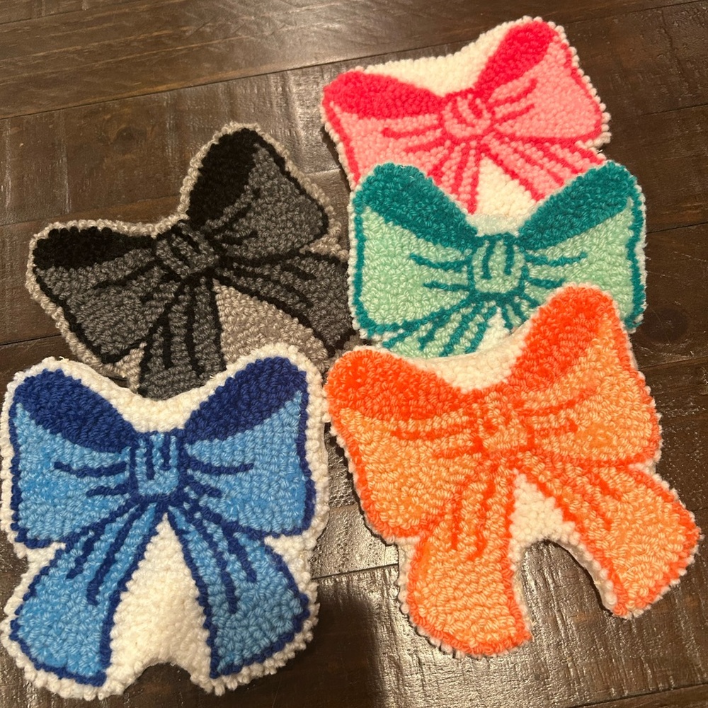 Colorful Bow-Shaped Kids Accessories Set